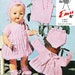 Emu Vintage Doll Clothes to fit 16 inch to 20 inch baby dolls instant download knitting pattern