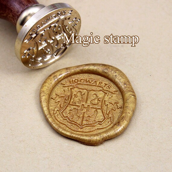 Harry Potter Hogwarts School Badge Wax Seal Stamp wedding