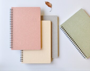 Simple spiral notebook,Color cover notebook,Exercise book,Student notebook,Journal,Stationary