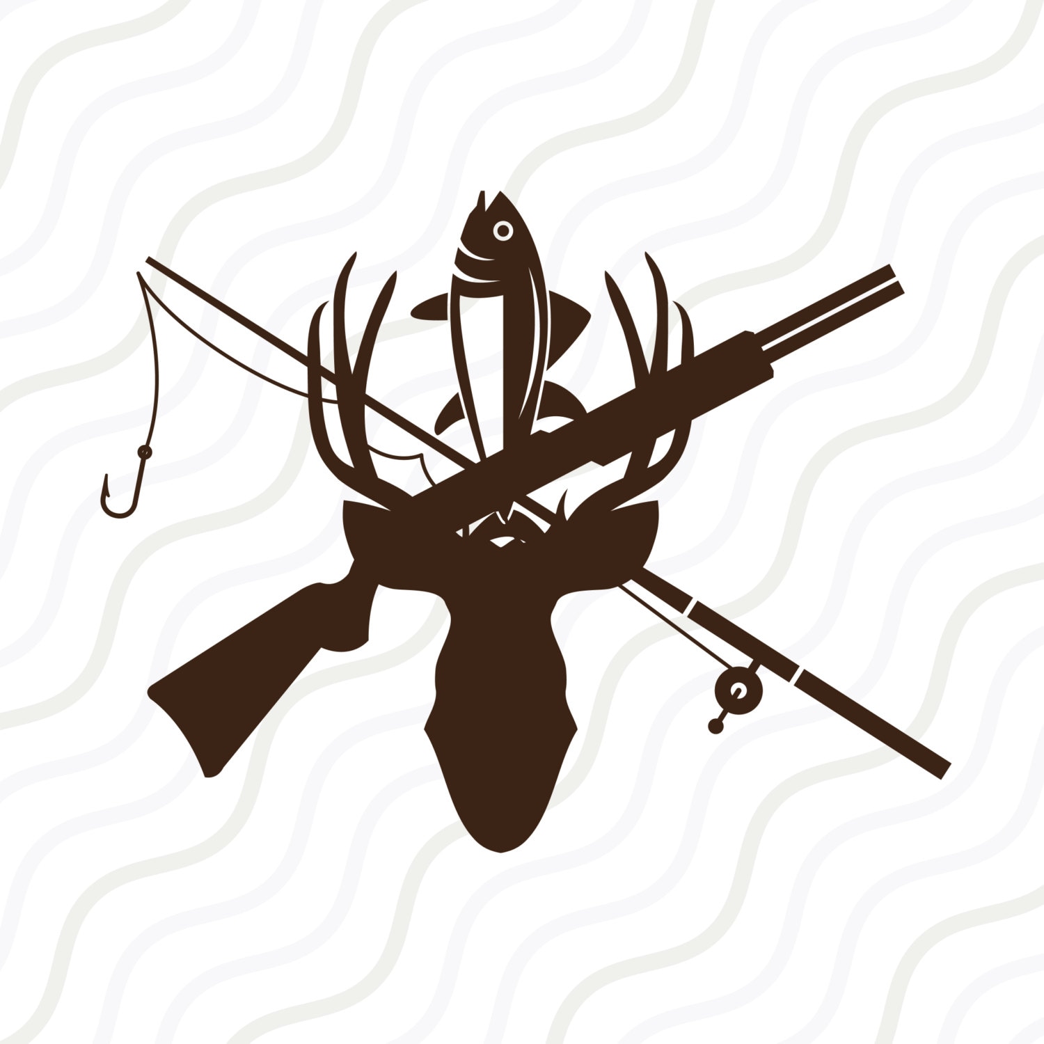 Fish And Deer Svg - 600+ Popular SVG Design - Free SVG Cut Files For