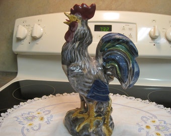 Vintage Ceramic Rooster 1970,s
