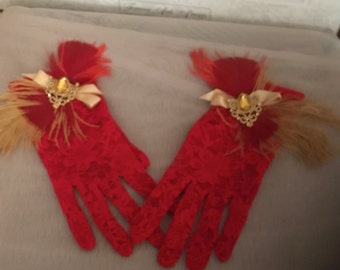 Lace gloves/Gatsby gloves/Formal gloves/Flapper gloves gloves/evening gloves/Bridal gloves/Gatsby accessories/flapper accessories