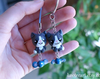 The Binding of Isaac Guppy Keychain and phone strap