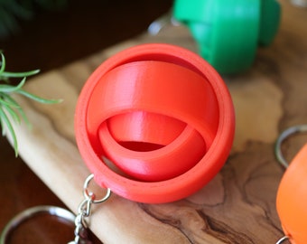 Fidget Gyro Keychain - Fidget Toy - Focus Toy - Fidget Spinner