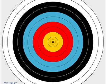 80cm outdoor archery target, vinyl archery target