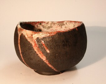 Traditional Japanese tea ceremony bowl, matcha chawan