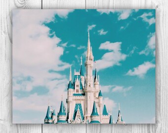 Walt Disney World Cinderella Castle, Magic Kingdom, Photography - 8x10