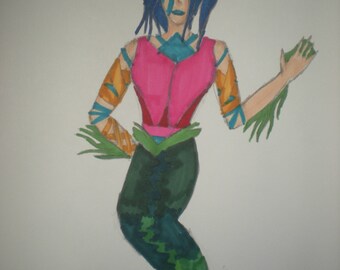 Art by AisyDaisy "Mermaid Monarchy"