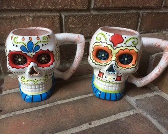 Personalized Sugar Skull Mug