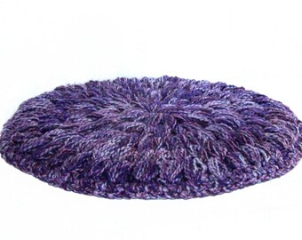 Pet Rug Purple 24-Inch Round Cat Rug Dog Rug Furniture Cover Mat