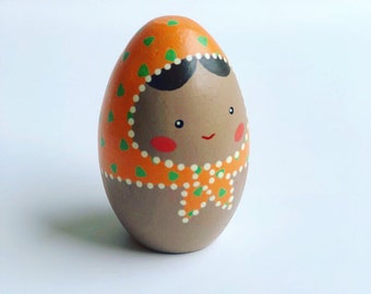 Egg Doll - Orange (Small)