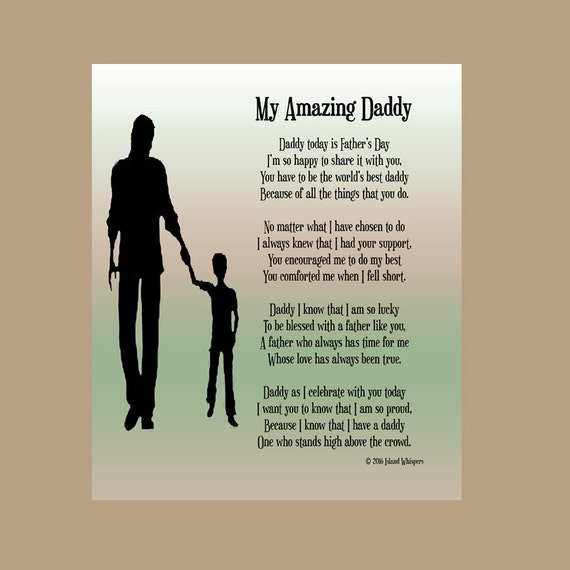 fathers day poem amazing dad gift dad poem