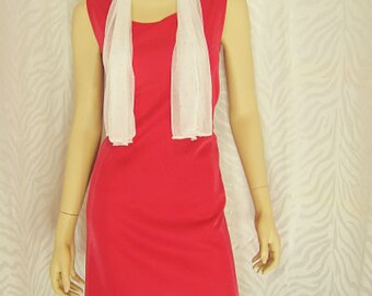 Sleeveless Fuchsia Dress