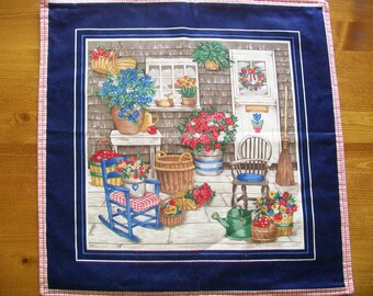 Placemats - Set of Two - Flower Gardening
