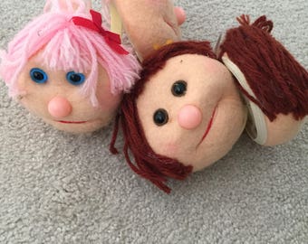 2 pairs of childrens dolly ear muffs