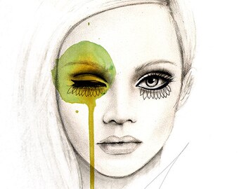 Fused - Fashion Illustration Art Print