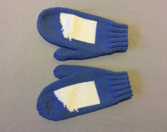 Hand Knit Merino Wool Montana Mittens