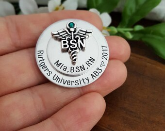 BSN Nursing Pin For Pinning Ceremony | BSN Pin | Gift For Nurse Graduate | Nurse Pins | Bsn Nurse Pin | Nursing Pinning Ceremony | BSN Pins