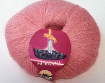 Morgana Mohair Blend Yarn | DUSTY PINK | Lane Borgosesia | By-the-Skein | Best Selling Item