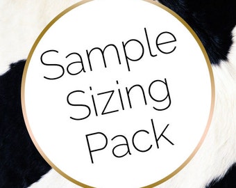 Press on Nails Sizing Sample | Size Guide | Fake Nails | Custom Nails | Stick on Nails | Dippy Cow Nails