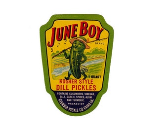 June Boy Georgia Kosher Style Dill Pickles