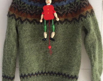 Children Wool Sweater "Afmæli"