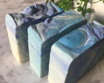 Moroccan Escape Soap, Fragranced Soap, Vegan Soap, Blue Soap, Scented Soap