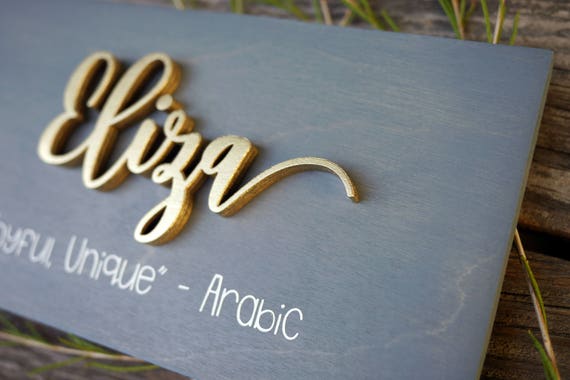 Personalized Name Meaning Wood Sign Personalized Name Meaning Wood Sign