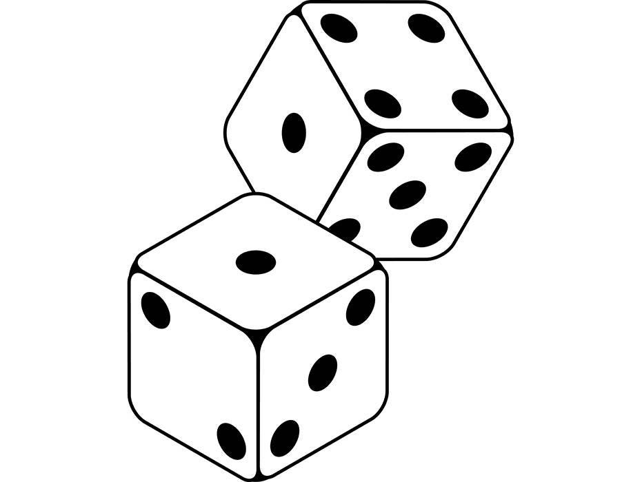 why do casino dice have sharp edges