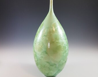 Bottle Green Crystalline Enamel
