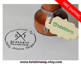 Personalized Rubber Stamp - Business Card Stamp