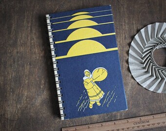 Recycled Journal Tartuensis College "Shaman", Wire Bound Notebook