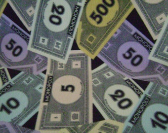 MONOPOLY Money Fleece Blanket