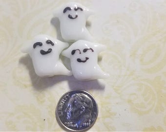 lampwork ghost 3 pc