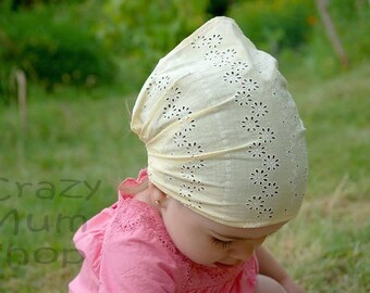 Child bandana, baby wide headband, baby girl bandana, cotton headscarf, newborn hair wrap, wide headband, kids headscarf, cotton hair wrap