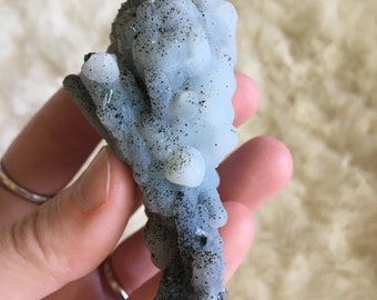 Blue Chalcedony Cluster