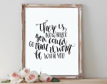 Hand-lettered heartfelt prints by franchescacox on Etsy