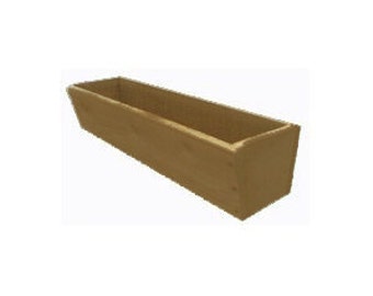 WOODEN WINDOW BOX 85cm x 18cm x 18cm