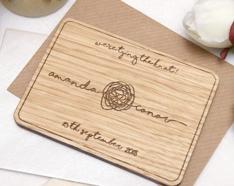 Tying The Knot Save The Date Magnet