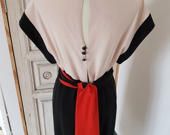 Vintage Chloe by Karl Lagerfeld Silk Dress