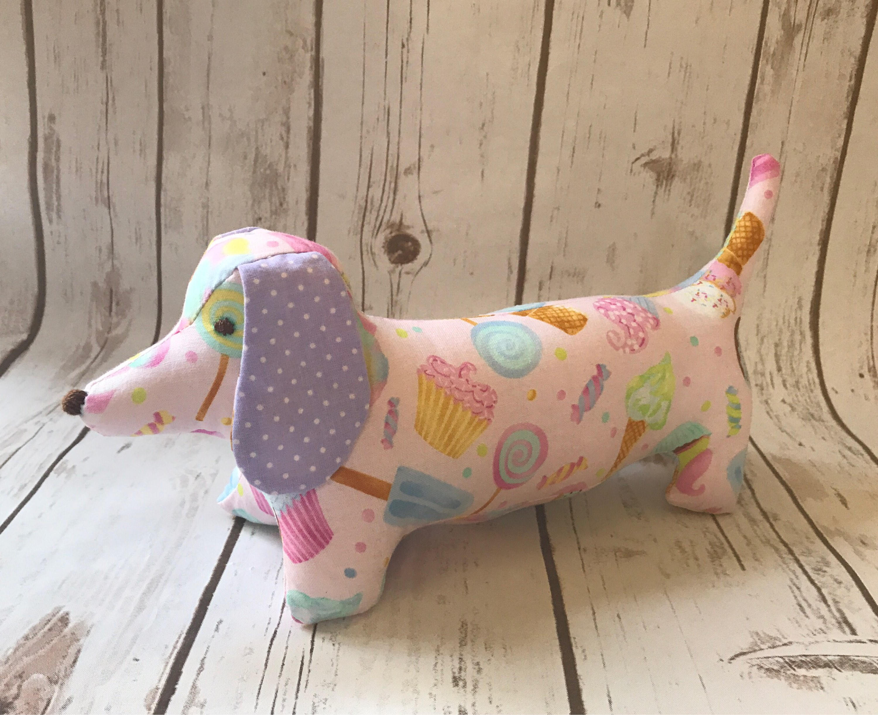 stuffed weiner dog