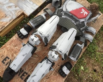 Destiny sci-fi inspired Titan armor set