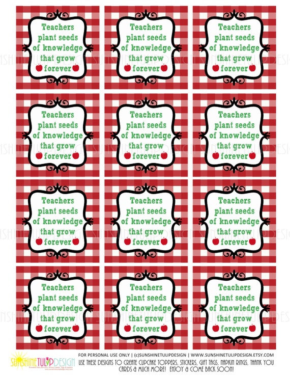 Epic image inside teacher appreciation printable tags Genius image with teacher appreciation printable tags