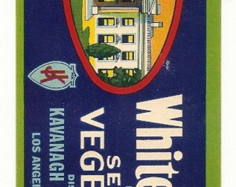 10 Old Vegetable / FRUIT Crate Labels