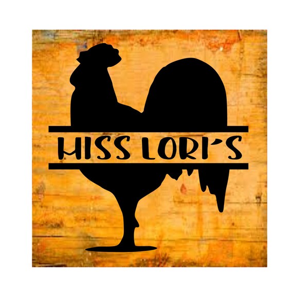 Download Rooster Split letter SVG DFX cut File cricut cameo rooster