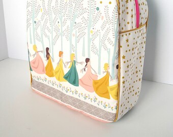 Sac à dos enfant, sac à dos pour enfants, sac à dos, sac à dos maternelle, sac à dos en garderie, maternelle, sac à langer, Dancing Princesses