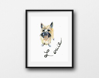 Custom Pet Sketch Renderings-for Pet Lover