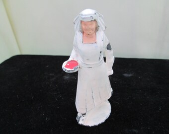Iron Cast Nurse World War l Manoil