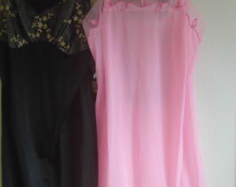 Fun vintage Carol Brent pink slip