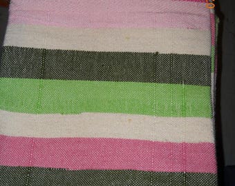 Hand woven tote bag
